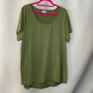 Green Classic Tunic, 2XL
